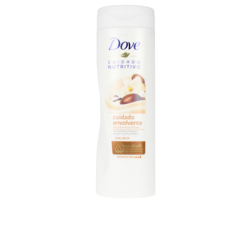KARITÉ & VAINILLA loción corporal nutritiva 400 ml by DOVE for Unisex