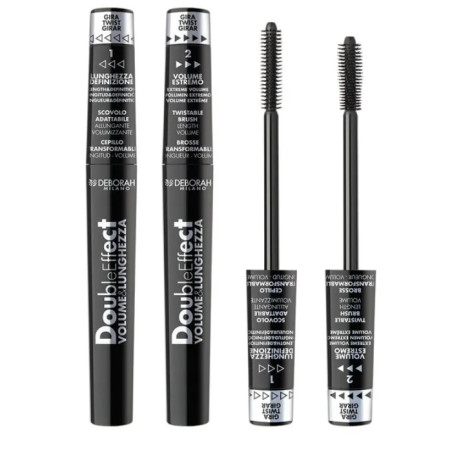 Deborah Milano Double Effect Mascara Schwarz