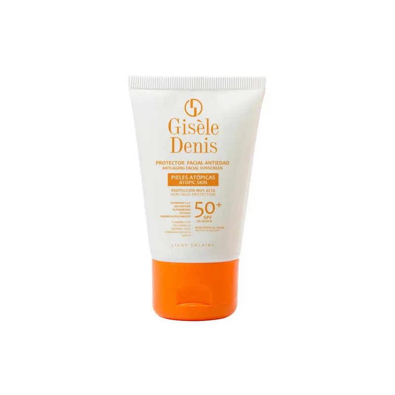 Protetor solar facial Gisèle Denis para pele atópica FPS 50 40ml