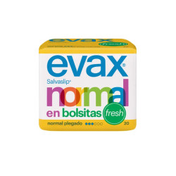 Salvaslip Evax Normal Fresh, bustine piccole, 20 unità