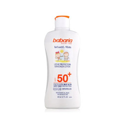 Lotion solaire Babaria Sun Kids résistante à l'eau SPF50 200 ml
