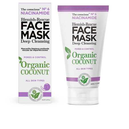 NIACINAMIDE blemish-rescue face mask organic coconut 50 ml by THE CONSCIOUS™ for Woman