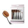 Conjunto de Maquiagem Eurostil com 5 Pincéis (5 peças)