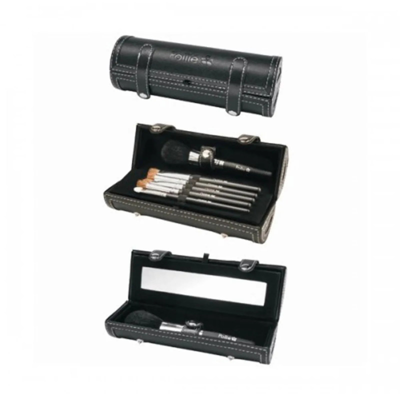 Set di pennelli Eurostil con specchio (7 pezzi)