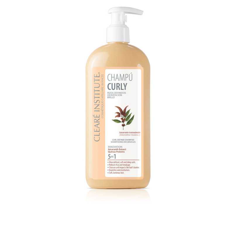 CHAMPÚ CURLY rizos definidos hidratación brillo 400 ml by CLEARÉ INSTITUTE for Unisex