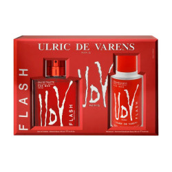 Ulric De Varens Flash Eau de Toilette Spray 100 ml Set de 2 piezas