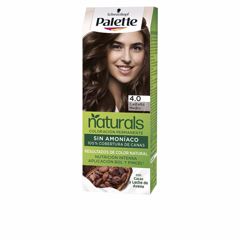 PALETTE NATURAL tinte 40 castano medio 1 u by PALETTE for Woman