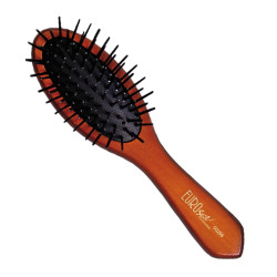 Brosse ovale en plastique Eurostil à soufflet, petite brosse (1 pièce)