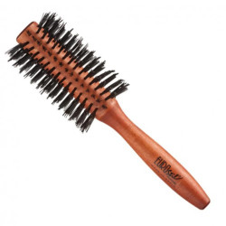 Brosse circulaire en bois Eurostil avec poils de 24 mm