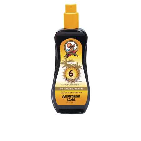 SUNSCREEN SPF6 spray carrot oil formula 237 ml by AUSTRALIAN GOLD for Unisex