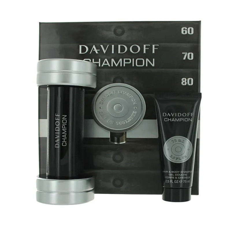 Davidoff Champion Eau de Toilette Spray 90ml, 2er-Set