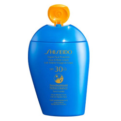 Loción protectora solar facial y corporal Shiseido Expert FPS 30+ 150 ml