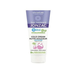 Crema fría nutritiva y suave para bebés Jonzac Organic Baby 100 ml