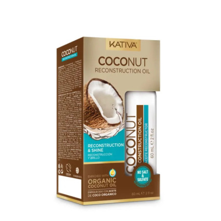 Óleo Reconstrutor de Coco Kativa 60ml