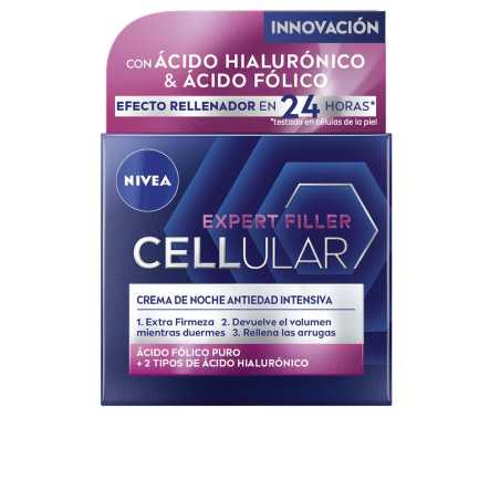 CELLULAR FILLER hialurónico & fólico crema noche 50 ml by NIVEA for Woman