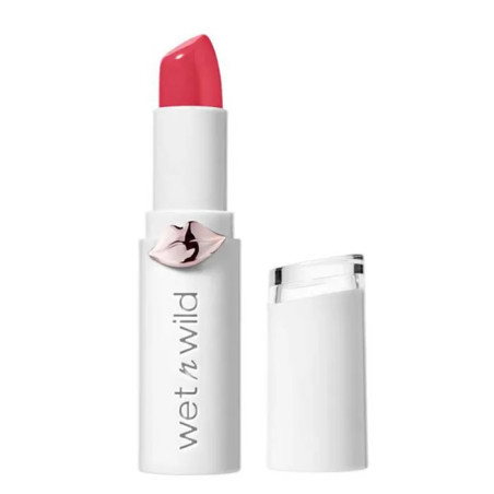 Rouge à lèvres Wet N Wild Megalast, fini brillant, couleur fraise, lingerie