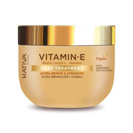 VITAMINA E biotina & bamboo deep treatment 300 ml by KATIVA for Woman