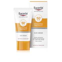 SUN SENSITIVE PROTECT cream dry skin SPF50+ 50 ml by EUCERIN for Unisex