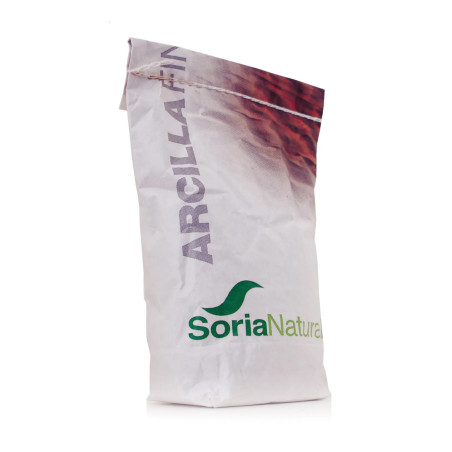 Argile fine Soria 1 kg Rouge