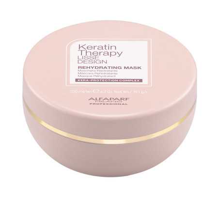 LISSE DESIGN KERATIN THERAPY rehydrating mask 200 ml by ALFAPARF MILANO for Woman