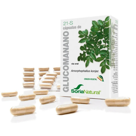 Soria 21-S Glucomanano 400 mg 60 gélules