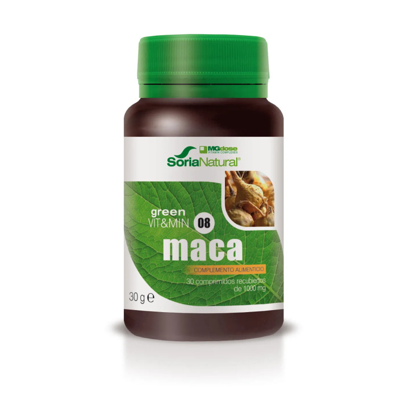 Dosis de maca 1000 mg 30 comprimidos