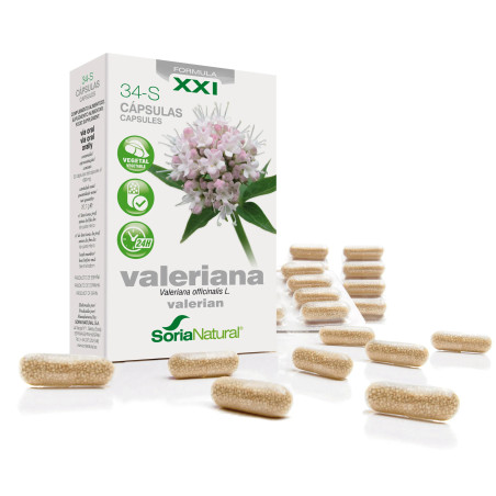 Soria 34-S Baldrian 600 mg 30 Retardkapseln
