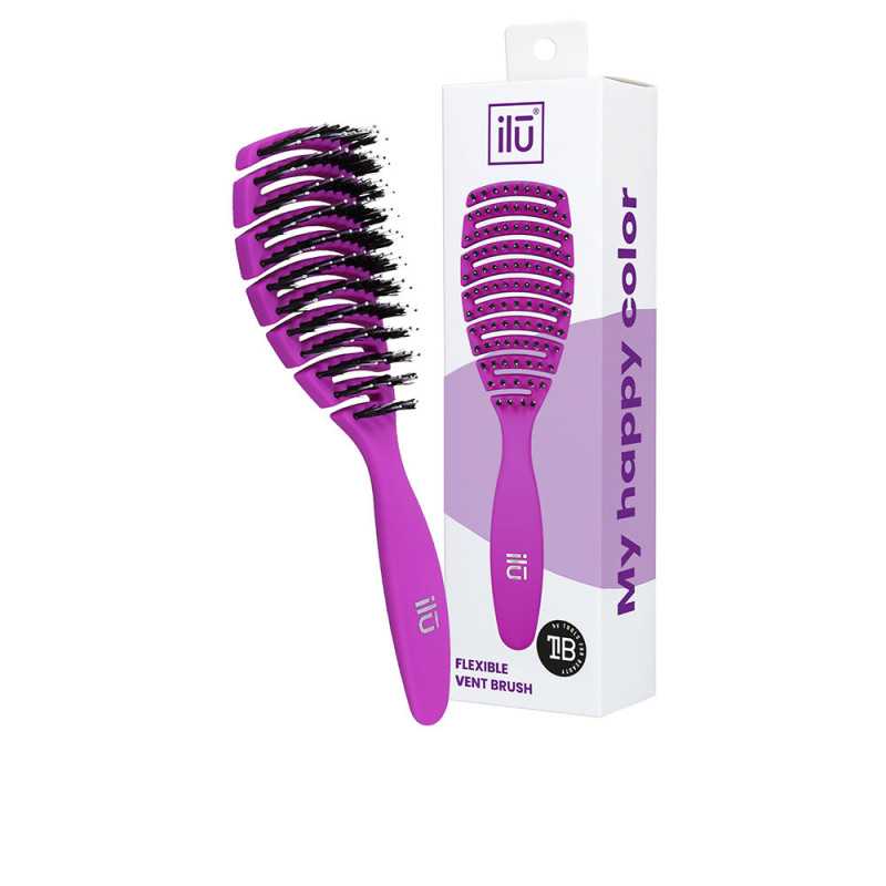 FLEXIBLE VENT cepillo Purple 1 u by ILU for Woman FLEXIBLE VENT cepillo Purple 1 u by ILU for Woman