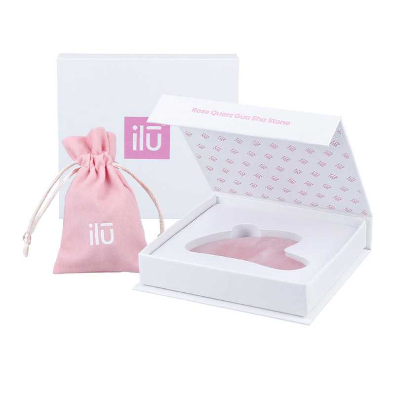 GUA SHA STONE Rose Quartz 1 u by ILU for Woman GUA SHA STONE Rose Quartz 1 u by ILU for Woman