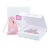GUA SHA STONE Rose Quartz 1 u by ILU for Woman