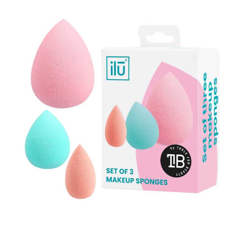 ESPONJAS pack 3 u by ILŪ for Woman ESPONJAS pack 3 u by ILŪ for Woman