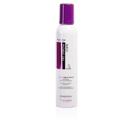NO YELLOW incredible foam 250 ml by FANOLA for Unisex