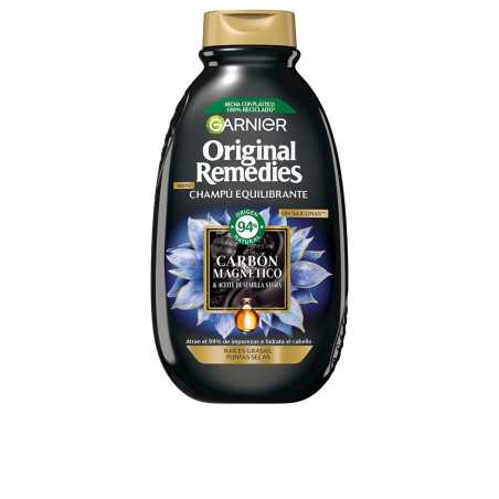 ORIGINAL REMEDIES carbón magnético champú 250 ml by GARNIER for Woman