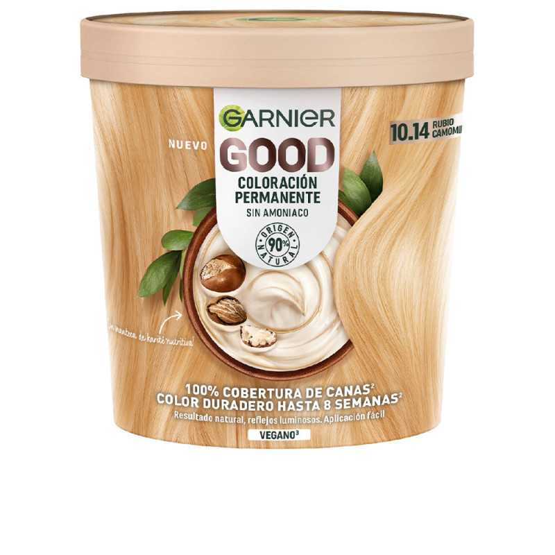 GOOD coloracion permanente 1014 rubio camomila 217 ml by GARNIER for Woman GOOD coloracion permanente 1014 rubio camomila 217 ml by GARNIER for Woman