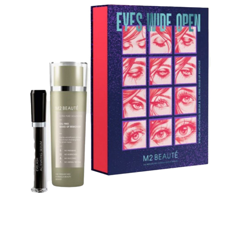 EYELASH ACTIVATING SÉRUM ESTUCHE 2 pz by M2 BEAUTÉ for Unisex