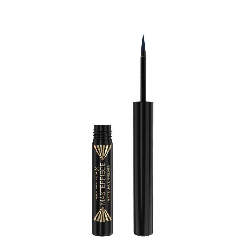 MASTERPIECE mate liquid eyeliner 04 navy 17 ml by MAX FACTOR for Unisex MASTERPIECE mate liquid eyeliner 04 navy 17 ml by MAX FACTOR for Unisex