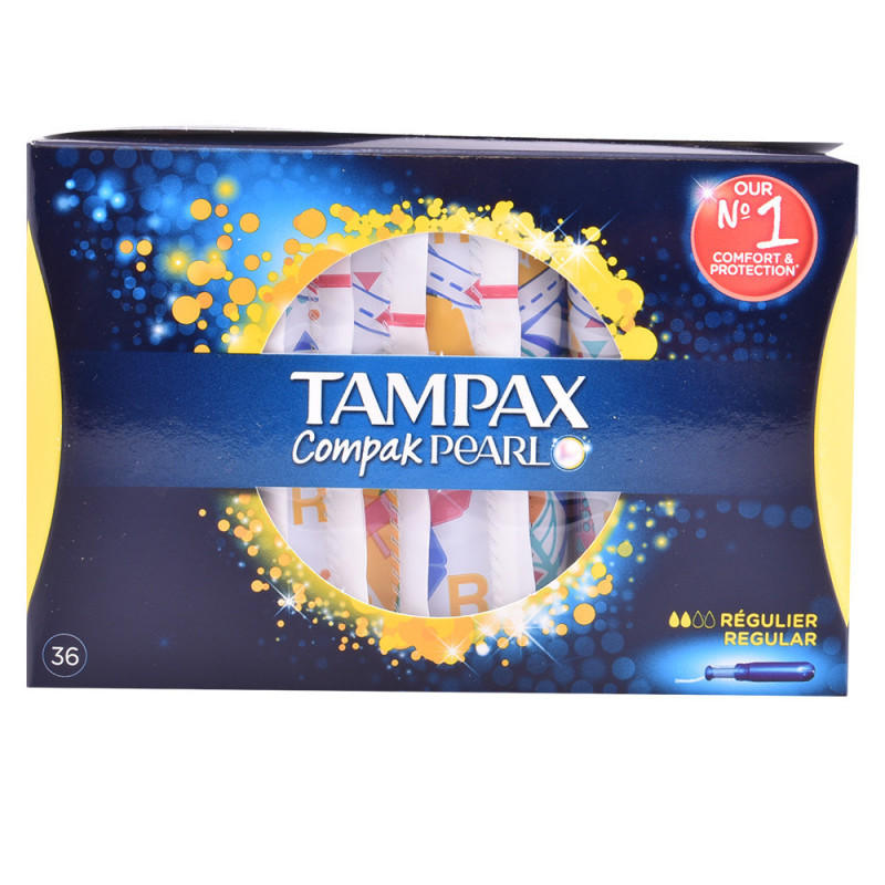 TAMPAX PEARL COMPAK tampón regular 36 uds by TAMPAX for Woman
