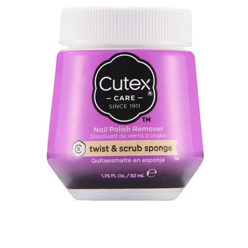 CUTEX SPONGE POLISH REMOVER twist & scrub 52 ml by CUTEX for Unisex CUTEX SPONGE POLISH REMOVER twist & scrub 52 ml by CUTEX for Unisex