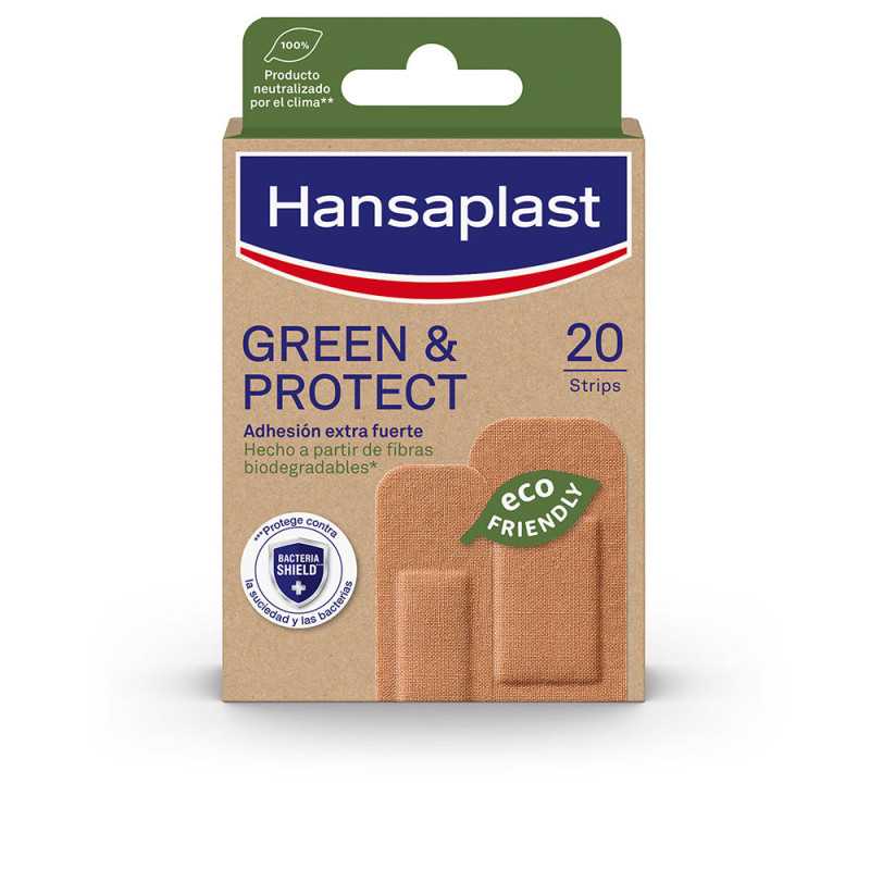 HP GREEN & PROTECT apósitos 2 tamaños 20 u by HANSAPLAST for Unisex HP GREEN & PROTECT apósitos 2 tamaños 20 u by HANSAPLAST for Unisex