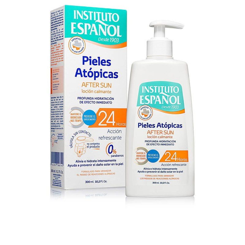 PIEL ATÓPICA aftersun loción calmante 300 ml by INSTITUTO ESPAÑOL for Unisex