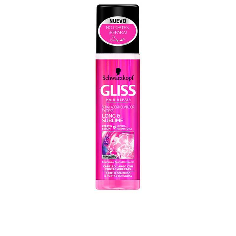 GLISS LONG & SUBLIME acondicionador express 200 ml by SCHWARZKOPF MASS MARKET for Woman GLISS LONG & SUBLIME acondicionador express 200 ml by SCHWARZKOPF MASS MARKET for Woman
