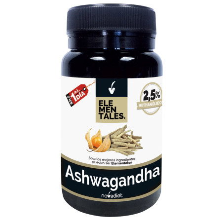 Ashwagandha de plomo 30 cápsulas vegetales