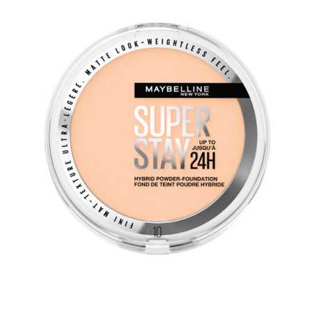 SUPERSTAY 24H hybrid powder foundation 10 9 gr by MAYBELLINE for Unisex