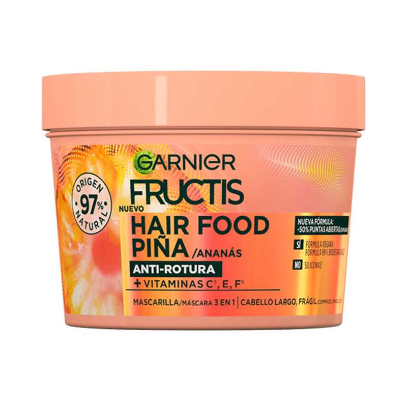 FRUCTIS HAIR FOOD piña mascarilla anti-rotura 350 ml by GARNIER for Woman FRUCTIS HAIR FOOD piña mascarilla anti-rotura 350 ml by GARNIER for Woman
