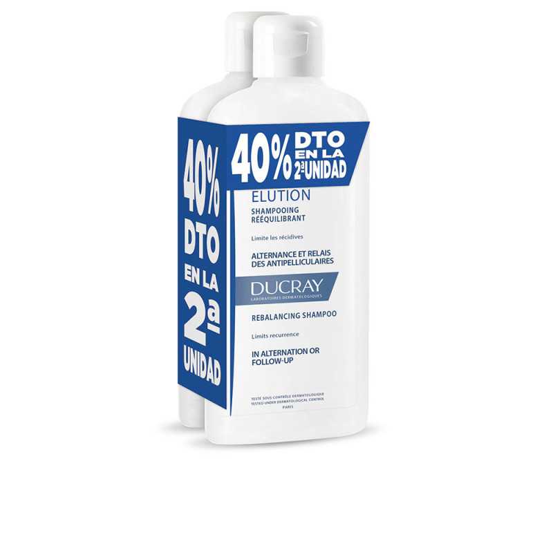 ELUCION champú reequilibrante anticaspa duo 2 x 400 ml by DUCRAY for Unisex ELUCION champú reequilibrante anticaspa duo 2 x 400 ml by DUCRAY for Unisex