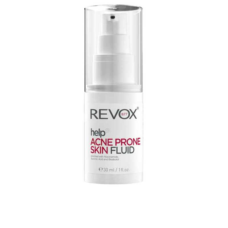HELP ACNE PRONE SKIN fluid 30 ml by REVOX B77 for Woman HELP ACNE PRONE SKIN fluid 30 ml by REVOX B77 for Woman