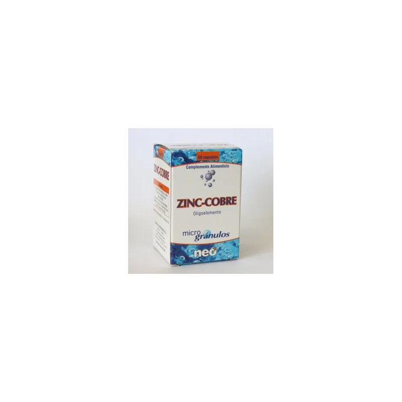 Neo Microgranules Zinc Cuivre 50 capsules