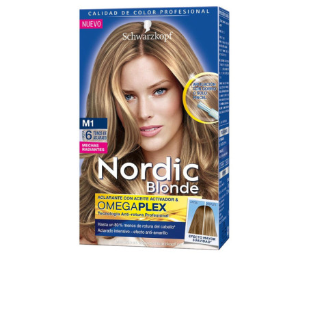 NORDIC BLONDE M1 mechas radiantes 1 u by SCHWARZKOPF MASS MARKET for Woman