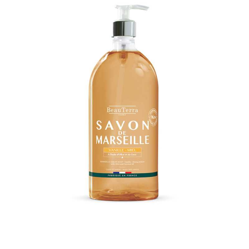 MARSEILLE jabón vainilla y miel 1000 ml by BEAUTERRA for Unisex MARSEILLE jabón vainilla y miel 1000 ml by BEAUTERRA for Unisex