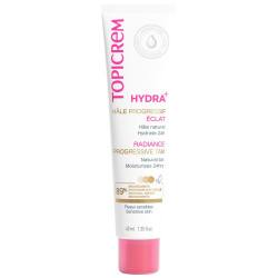 HYDRA+ bronceado progresivo facial 40 ml by TOPICREM for Unisex